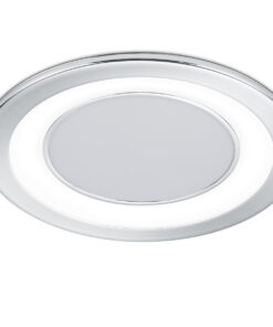 Χωνευτό Φωτιστικό Trio Lighting LED 10W Χρώμιο Πλαστικό 1040lm 3000K 652610106