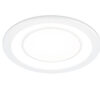 Χωνευτό Φωτιστικό Trio Lighting LED 10W  Λευκό Ματ Πλαστικό 1040lm 3000K  652610131