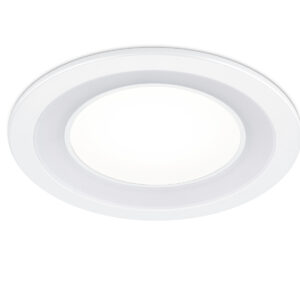 Χωνευτό Φωτιστικό Trio Lighting LED 10W  Λευκό Ματ Πλαστικό 1040lm 3000K  652610131