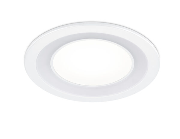 Χωνευτό Φωτιστικό Trio Lighting LED 10W  Λευκό Ματ Πλαστικό 1040lm 3000K  652610131