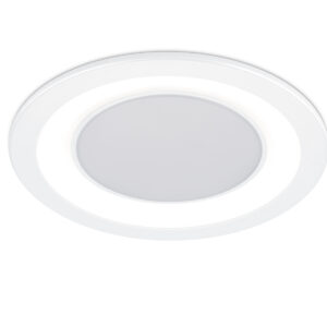 Χωνευτό Φωτιστικό Trio Lighting LED 10W  Λευκό Ματ Πλαστικό 1040lm 3000K  652610131