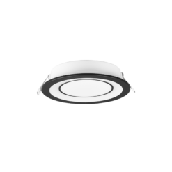 Χωνευτό Φωτιστικό Trio Lighting LED 10W Μαύρο Ματ Πλαστικό 1040lm 3000K – 652610132