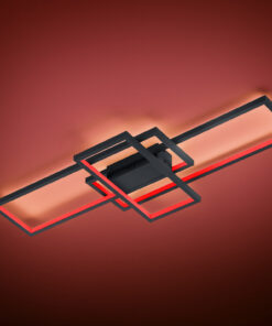 Φωτιστικό Οροφής Trio Lighting LED 36W Ανθρακί Μεταλλικό 3000lm RGBW 3000 – 6000K 652610342