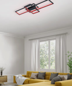 Φωτιστικό Οροφής Trio Lighting LED 36W Ανθρακί Μεταλλικό 3000lm RGBW 3000 – 6000K 652610342