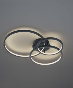 Φωτιστικό Οροφής Trio Lighting LED 36W Ανθρακί Μεταλλικό 3000lm RGBW 3000 – 6000K 652710342