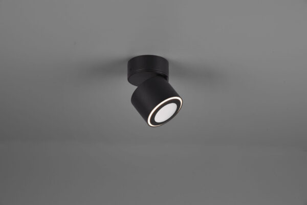 Φωτιστικό Οροφής Trio Lighting LED 3,5W  Μαύρο Ματ Μεταλλικό 340lm 3000K  652910132