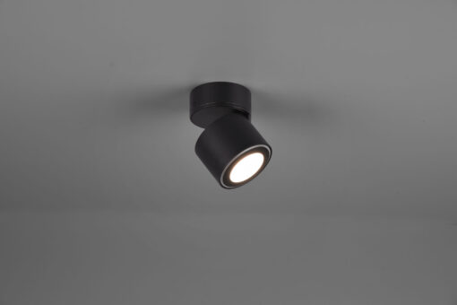 Φωτιστικό Οροφής Trio Lighting LED 3,5W  Μαύρο Ματ Μεταλλικό 340lm 3000K  652910132