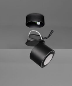 Φωτιστικό Οροφής Trio Lighting LED 3,5W Μαύρο Ματ Μεταλλικό 340lm 3000K 652910132