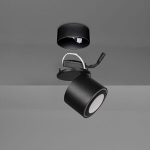 Φωτιστικό Οροφής Trio Lighting LED 3,5W  Μαύρο Ματ Μεταλλικό 340lm 3000K  652910132