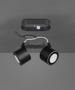 Φωτιστικό Οροφής Trio Lighting LED 3,5W Μαύρο Ματ Μεταλλικό 340lm 3000K 652910232