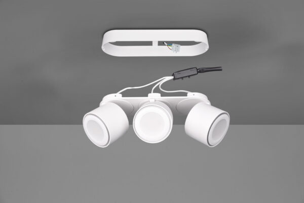 Φωτιστικό Οροφής Trio Lighting LED 3,5W  Λευκό Ματ Μεταλλικό 340lm 3000K  652910331