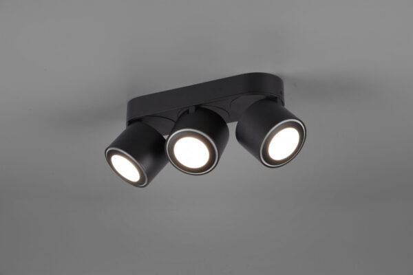 Φωτιστικό Οροφής Trio Lighting LED 3,5W  Μαύρο Ματ Μεταλλικό 340lm 3000K  652910332