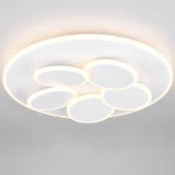 Φωτιστικό Οροφής Γκρι MANDALA LED 35W 4200lm CCT Dimmable με Τηλεχειριστήριο Trio Lighting – 653210631