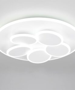 Φωτιστικό Οροφής Γκρι MANDALA LED 35W 4200lm CCT Dimmable με Τηλεχειριστήριο Trio Lighting – 653210631