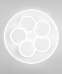 Φωτιστικό Οροφής Γκρι MANDALA LED 35W 4200lm CCT Dimmable με Τηλεχειριστήριο Trio Lighting – 653210631