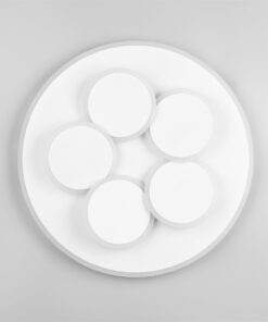 Φωτιστικό Οροφής Γκρι MANDALA LED 35W 4200lm CCT Dimmable με Τηλεχειριστήριο Trio Lighting – 653210631