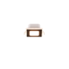 Χωνευτό Φωτιστικό Οροφής Trio Lighting LED 5W 3000K IP44 Μαύρου Χρώματος – 653410132