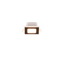 Χωνευτό Φωτιστικό Οροφής Trio Lighting LED 5W 3000K IP44 Μαύρου Χρώματος – 653410132