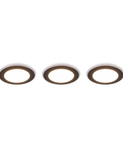 Χωνευτό Φωτιστικό Οροφής Trio Lighting LED 4W 3000K RGBW Μαύρου Χρώματος – 653610332