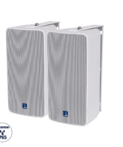 GloboStar® FDB ES106WT 98003 Facilities Speaker – Παθητικό Ηχείο Εγκαταστάσεων Επιτοίχιο με Μετασχηματιστή 100V & 16Ω – 80W RMS (320W Peak) – 1 x 6″ Inches LF & 1 x 1″ Inches HF – Αδιάβροχο IP65 – Λευκό – Μ18.2 x Π22.4 x Υ36.2cm – Ζεύγος