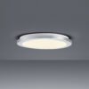 Φωτιστικό Οροφής Trio Lighting LED 15W  Χρώμιο Πλαστικό Step Dimmable 1350lm 3000K IP44 656411506