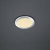 Φωτιστικό Οροφής Trio Lighting LED 15W  Χρώμιο Πλαστικό Step Dimmable 1350lm 3000K IP44 656411506