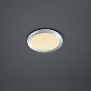 Φωτιστικό Οροφής Trio Lighting LED 15W  Χρώμιο Πλαστικό Step Dimmable 1350lm 3000K IP44 656411506