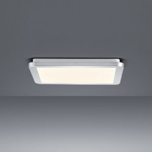 Φωτιστικό Οροφής Trio Lighting LED 18W  Χρώμιο Πλαστικό Step Dimmable 1650lm 3000K IP44 656511806