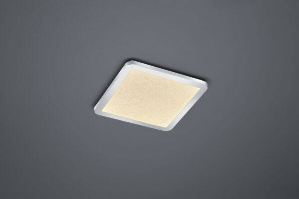 Φωτιστικό Οροφής Trio Lighting LED 18W  Χρώμιο Πλαστικό Step Dimmable 1650lm 3000K IP44 656511806