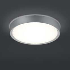 Φωτιστικό Οροφής Trio Lighting LED 18W Τιτάνιο Πλαστικό 1600lm 3000K IP44 659011887