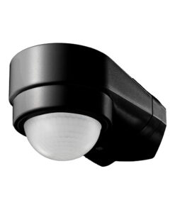 Αισθητήρας κίνησης γωνιακός τοίχου μαύρο σώμα MAX 600W V-TAC – 6612