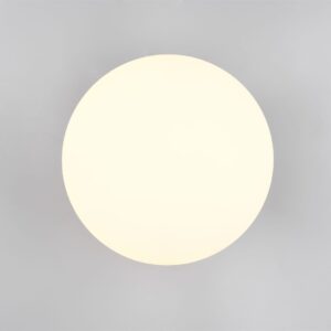 Φωτιστικό Οροφής Ματ Ορείχαλκος & Οπάλ Γυαλί FOMENTO 1xE27 Φ33 Trio Lighting – 663100108