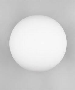 Φωτιστικό Οροφής Ματ Ορείχαλκος & Οπάλ Γυαλί FOMENTO 1xE27 Φ33 Trio Lighting – 663100108