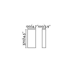 Faro Barcelona COTTON Επιτοίχιο Φωτιστικό Μπεζ 1xE27 – 66403