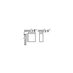 Faro Barcelona COTTON Επιτοίχιο Φωτιστικό Μπεζ Χρώματος- 66411