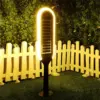 LED ηλιακό φωτιστικό κήπου 5W IP65 θερμό λευκό 3000K με ανιχνευτή κίνησης & φωτός με μαύρο σώμα V-TAC – 6666