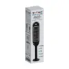 LED ηλιακό φωτιστικό κήπου 5W IP65 θερμό λευκό 3000K με ανιχνευτή κίνησης & φωτός με μαύρο σώμα V-TAC – 6666