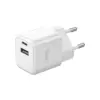 Ταχυφορτιστής ταξιδίου 30W δύο θυρών USB & Type-C με λευκό σώμα V-TAC – 6680