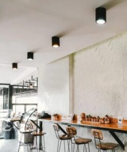 Επιφανειακό φωτιστικό Spot GU10 στρογγυλό με μαύρο & χρυσό σώμα V-TAC – 6691