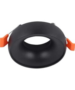 Χωνευτό φωτιστικό Spot GU10 στρογγυλό με μαύρο & λευκό σώμα V-TAC – 6695