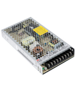 GloboStar® LRS-200-24 90783 MEANWELL Ρυθμιζόμενο Μεταλλικό Τροφοδοτικό PELV για Προϊόντα LED 200W 8.8A – AC 220-240V σε DC 24V – Ρυθμιζόμενο από 21.6VDC έως 28.8VDC – IP20 Μ21.5 x Π11.5 x Υ3cm – 3 Years Warranty