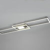 Φωτιστικό Οροφής Trio Lighting  LED 38W Νίκελ Ματ Μεταλλικό Dimmable  4500lm  RGB+2700K-6500K με Τηλεχειριστήριο – 670710507