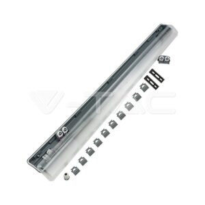 LED Φωτιστικό Σκαφάκι Τύπου Φθορίου για 2 x Λάμπες 120cm V-TAC  Αδιάβροχο  – 6709