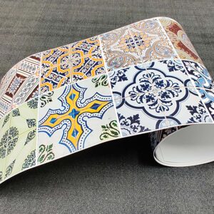 Azulejos μπορντούρα προστασίας τοίχων κουζίνας Ango – 67110