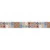 Red Tiles μπορντούρα προστασίας τοίχων κουζίνας Ango – 67114