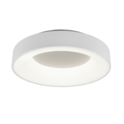 Φωτιστικό Οροφής Trio Lighting LED 27W Λευκό Ματ Μεταλλικό Step Dimmable 3200lm 4000K 671210131