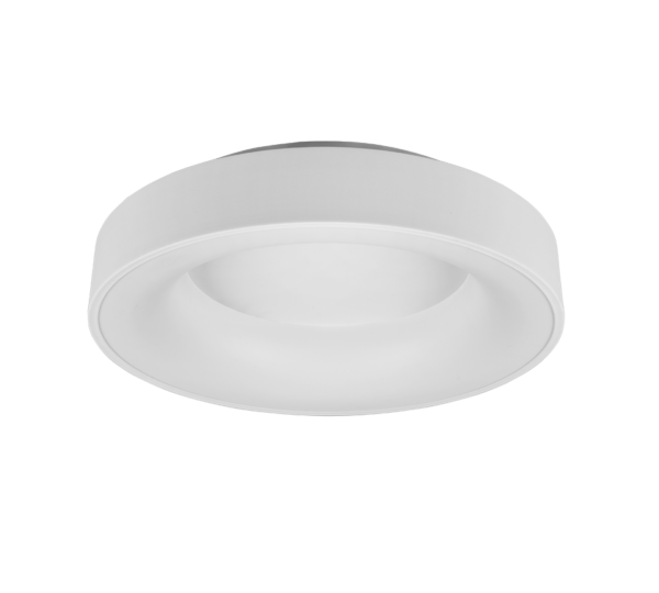 Φωτιστικό Οροφής Trio Lighting LED 27W  Λευκό Ματ Μεταλλικό Step Dimmable 3200lm 4000K  671210131
