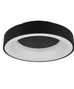 Φωτιστικό Οροφής Trio Lighting LED 27W Μαύρο Ματ Μεταλλικό Step Dimmable 3100lm 3000K 671210132