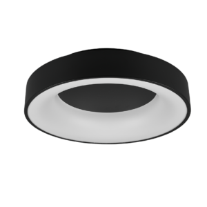Φωτιστικό Οροφής Trio Lighting LED 27W  Μαύρο Ματ Μεταλλικό Step Dimmable 3100lm 3000K  671210132