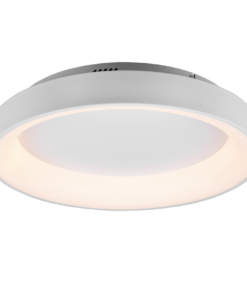 Φωτιστικό Οροφής Trio Lighting LED 48W Λευκό Ματ Μεταλλικό Dimmable 5600lm 2700 – 6000K 671290131